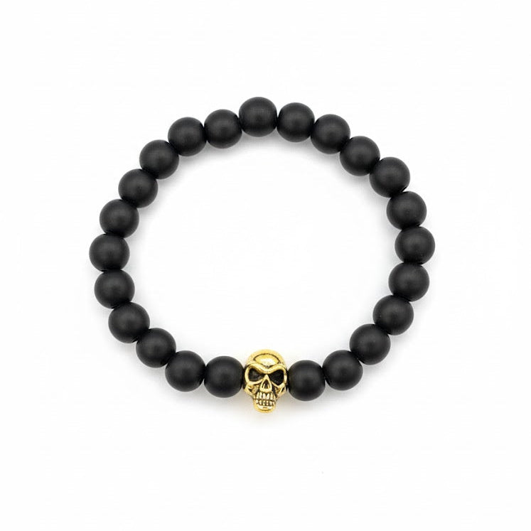 GOLDEN SKULL - narukvica